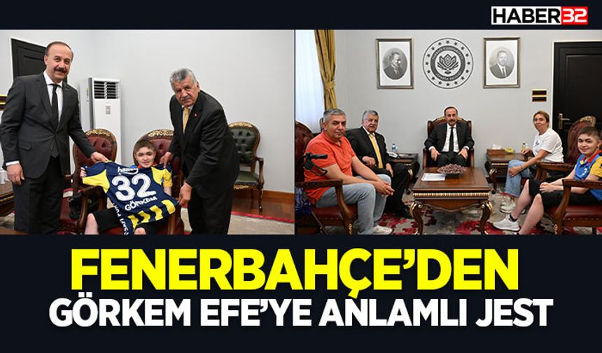 Fenerbahçe’den Görkem Efe’ye Anlamlı Jest