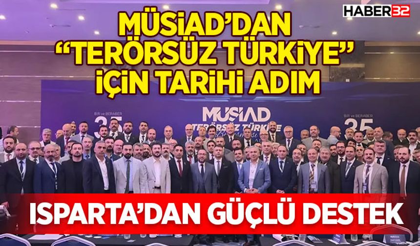 Isparta’dan Güçlü Destek