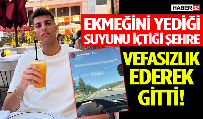 Berk Balaban’dan Tepki Çeken Paylaşım