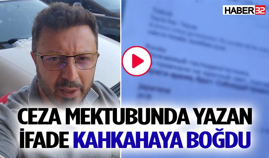 Ceza Mektubundaki İfade Sosyal Medyada Gündem Oldu
