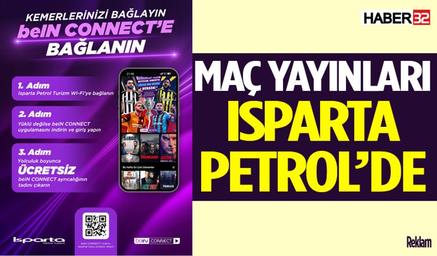 Maç yayınları Isparta Petrol’de