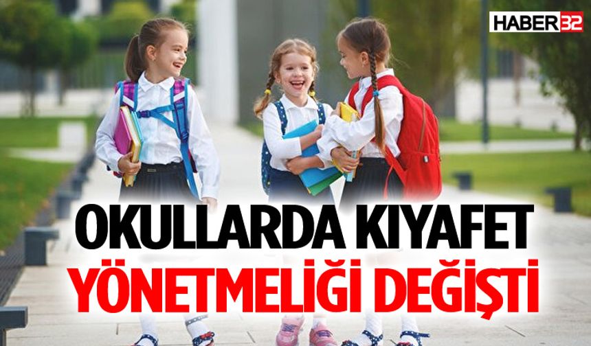 Okullarda Kıyafet Yönetmeliği Değişti...