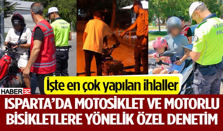 Motosikletlere Sıkı Denetim: İşte En Çok Yapılan İhlaller