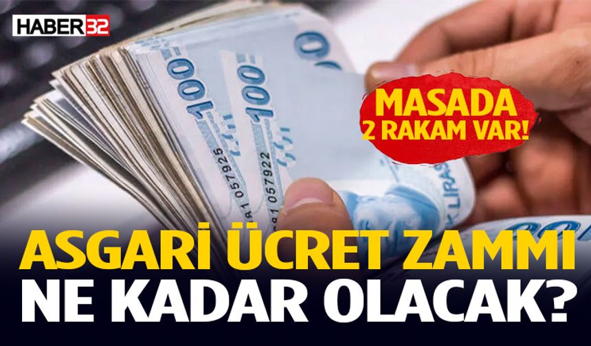 Asgari ücret pazarlığı başlıyor: Masada 2 rakam var!