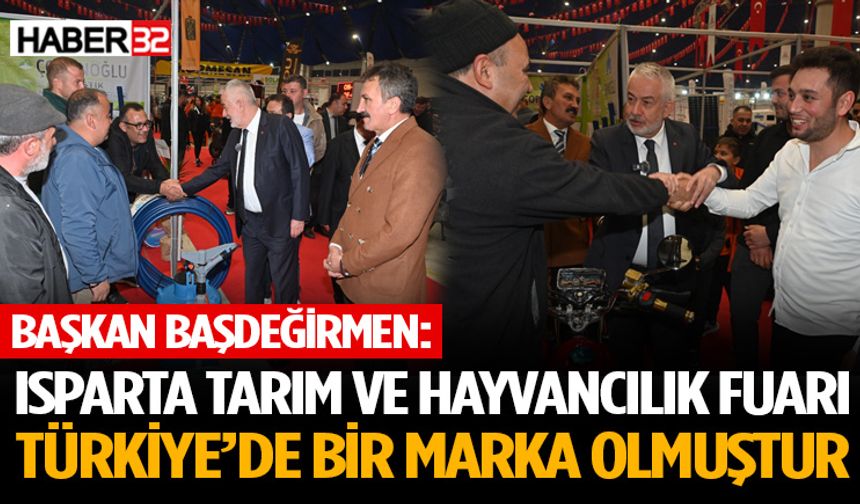 Başkan Başdeğirmen Tarım Fuarını Ziyaret Etti