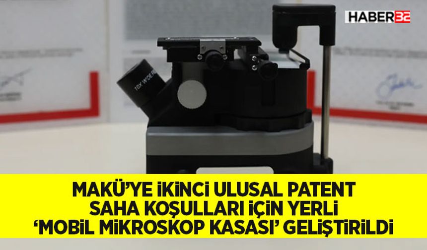 MAKÜ’ye İkinci Ulusal Patent