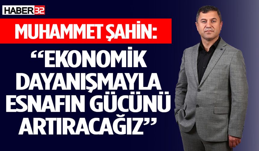 Muhammet Şahin Projelerini Açıklamaya Devam Ediyor