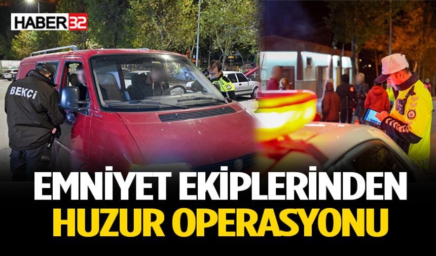 Isparta’da 5 Noktada Eş Zamanlı Denetim