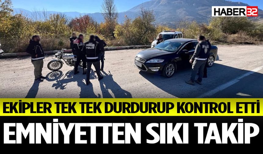 Senirkent’te Narkoalan Uygulaması Yapıldı