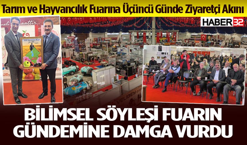 Tarım ve Hayvancılık Fuarına Üçüncü Günde Ziyaretçi Akını