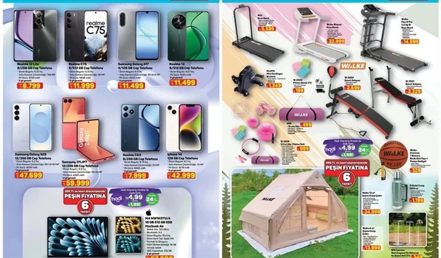 A101 Bugün MacBook Air M4 ve Galaxy Z Flip 7 Satıyor: İşte Fiyatları ve Özellikleri!