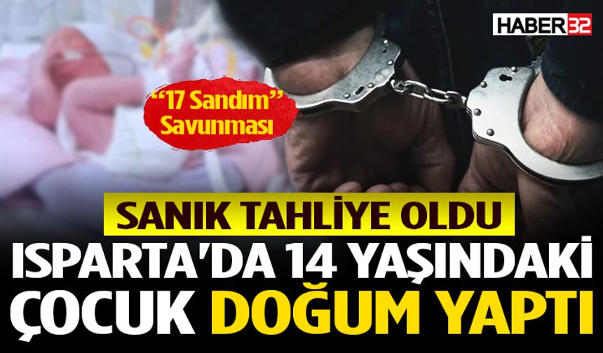 Isparta'da 14 yaşındaki çocuk doğum yaptı