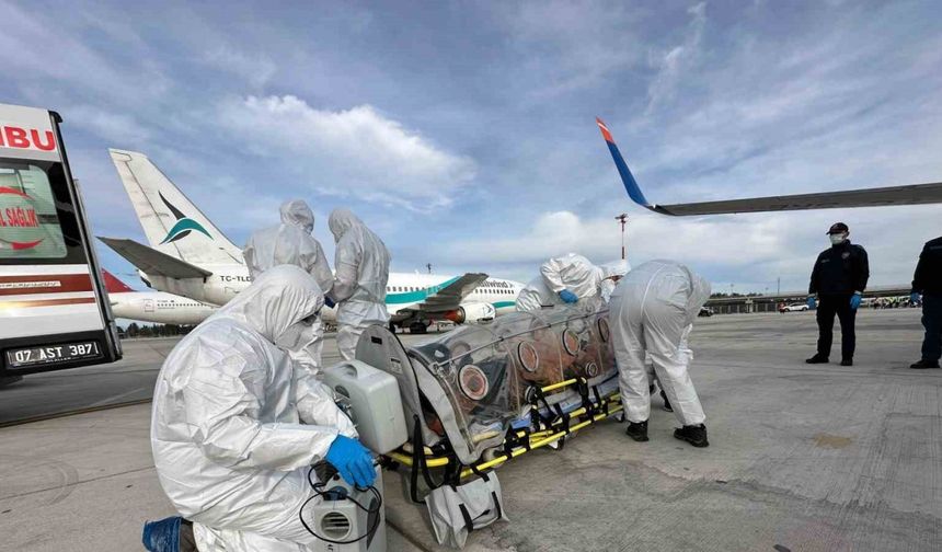 Antalya Havalimanı’nda uluslararası salgın senaryolu "Acil Durum Tatbikatı"