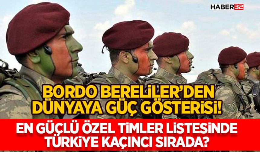 Dünyaya Güç Gösterisi! - Türkiye Kaçıncı Sırada?