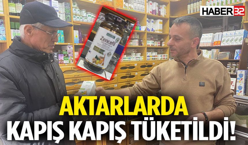 Aktarlarda Kapış Kapış Tüketildi!