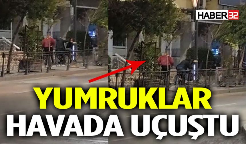 Yumuruklar Havada Uçuştu!