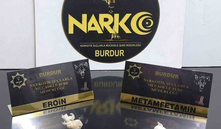 Burdur'da uyuşturucu operasyonu: 40 gözaltı