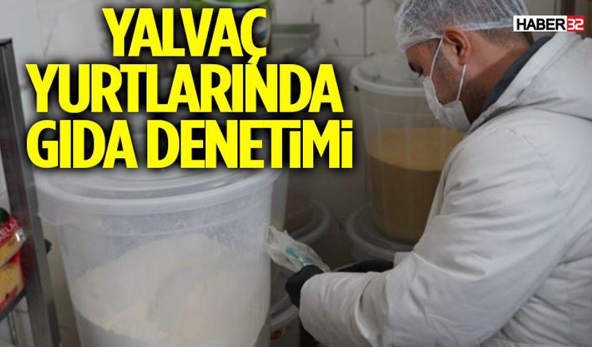 Öğrenci Sağlığı Önceliğimiz: Yalvaç Yurtlarında Gıda Denetimi Yapıldı