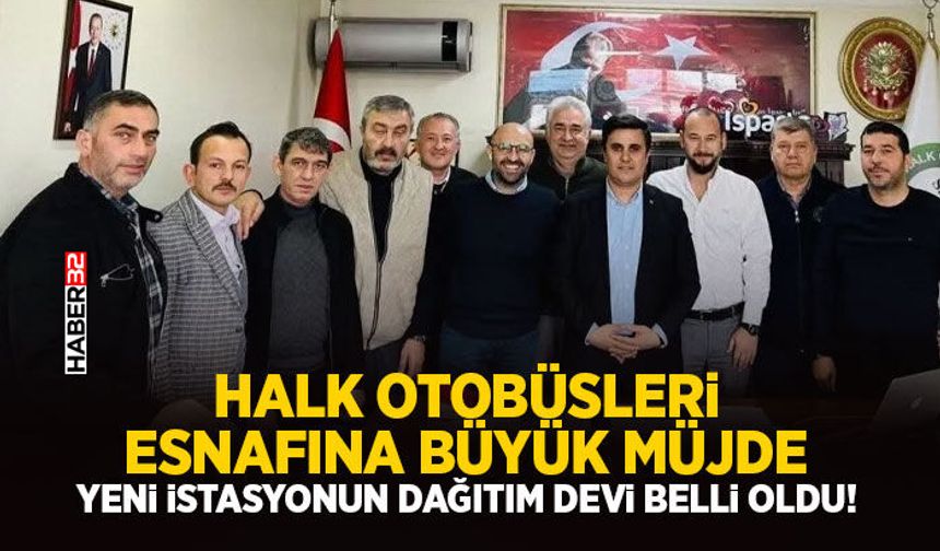 Halk Otobüsleri Esnafına Büyük Müjde