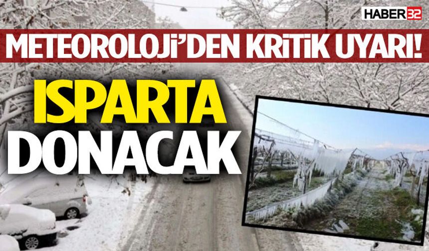 Meteoroloji’den Kritik Uyarı! O Tarihler Arasında Don Var
