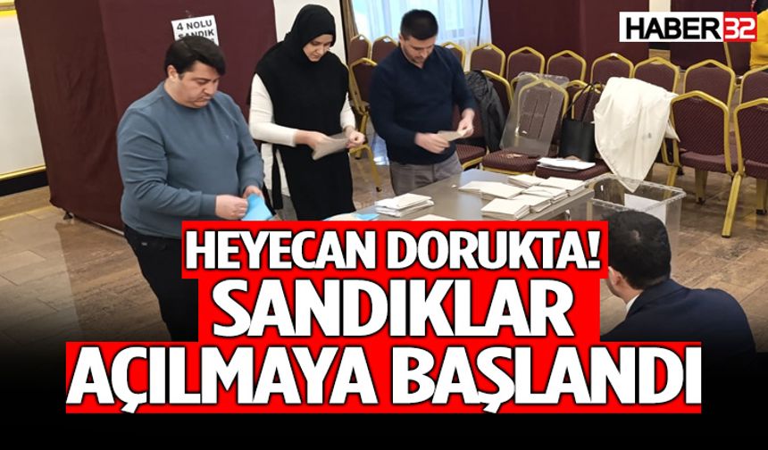 Heyecan Dorukta! Sandıklar Açılmaya Başladı