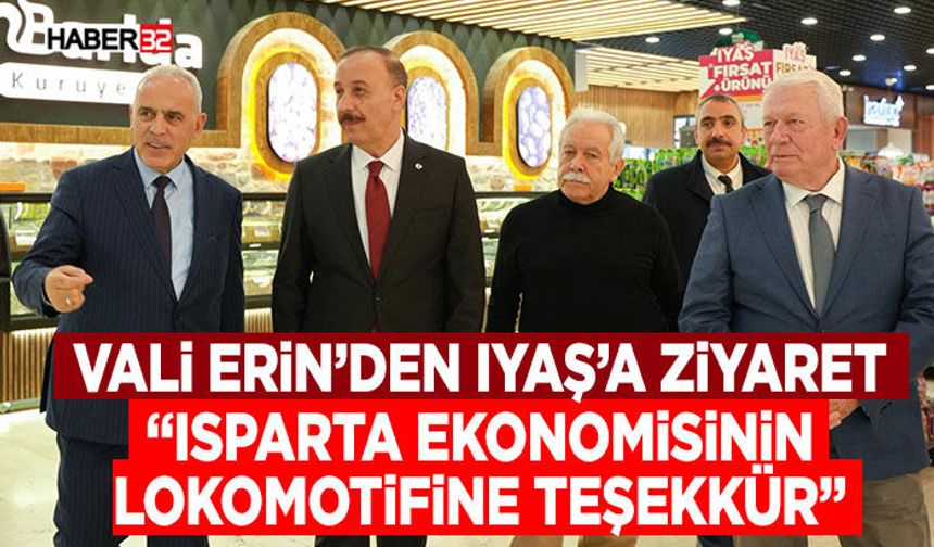 “Isparta Ekonomisinin Lokomotifine Teşekkür”