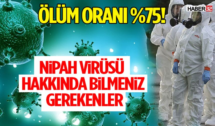 Ölüm Oranı %75! Nipah Virüsü Hakkında Bilmeniz Gerekenler