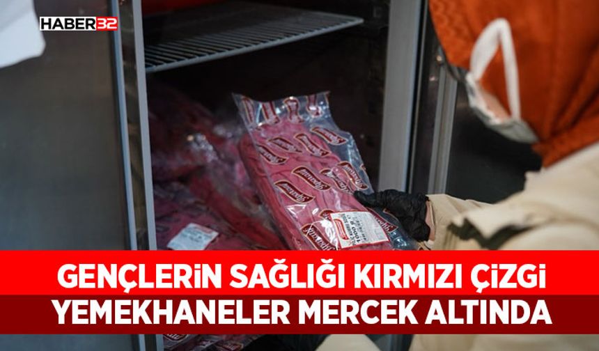 Gençlerin Sağlığı Kırmızı Çizgi