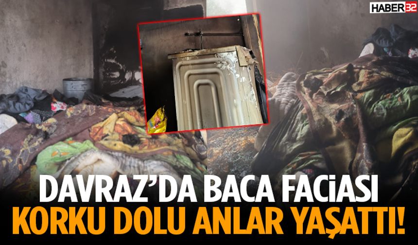 Davraz’da Baca Faciası Korku Dolu Anlar Yaşattı!