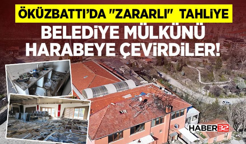 Belediye Mülkünü Harabeye Çevirdiler!