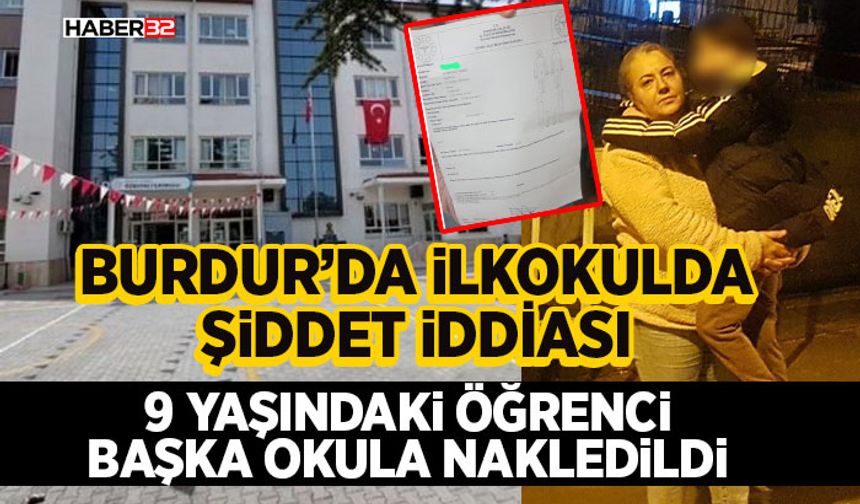Burdur’da İlkokulda Şiddet İddiası