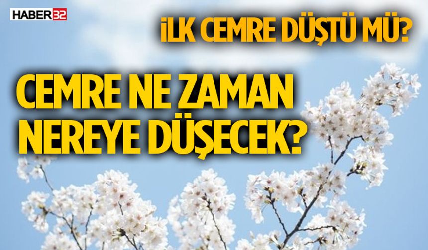 Cemre Düştü mü, Havalar Isınıyor mu?