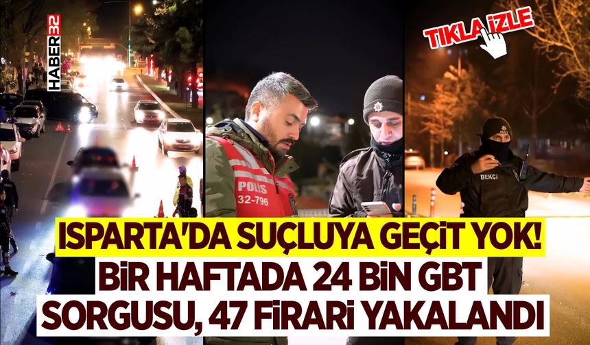 Bir Haftada 24 Bin GBT Sorgusu, 47 Firari Yakalandı