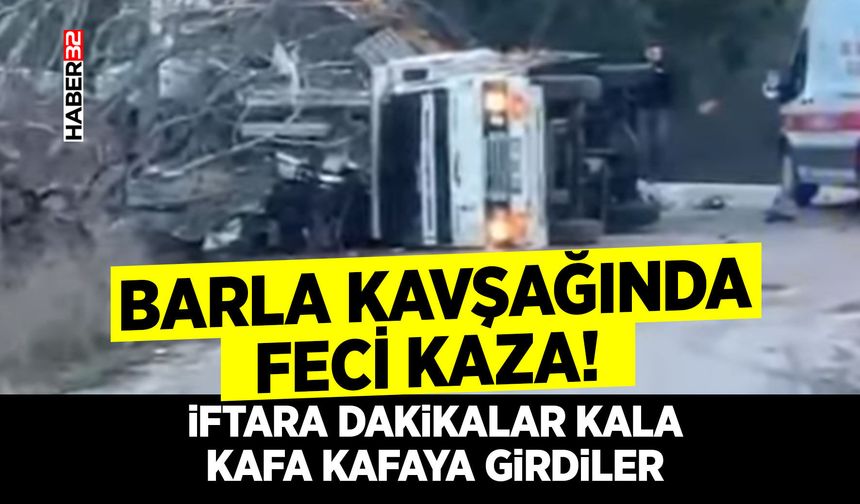İftara Dakikalar Kala Kafa Kafaya Girdiler