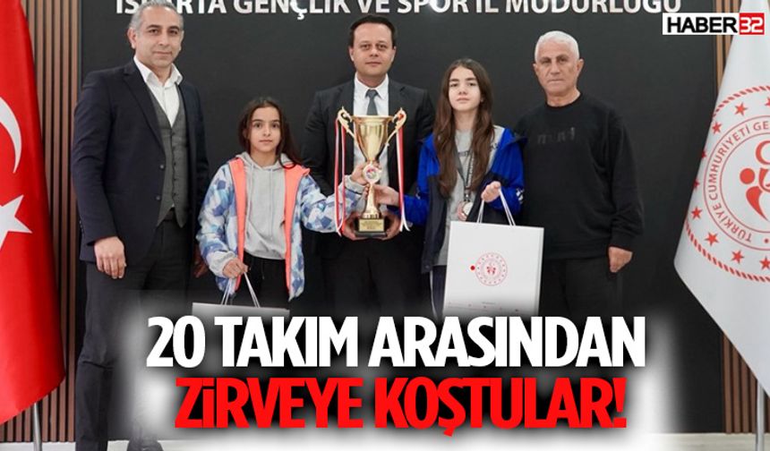 20 Takım Arasından Zirveye Koştular! Gurur Veren Başarı