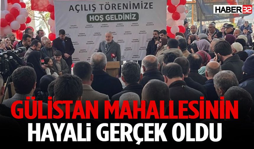 Gülistan Kapalı Pazar Yeri Hizmete Açıldı!