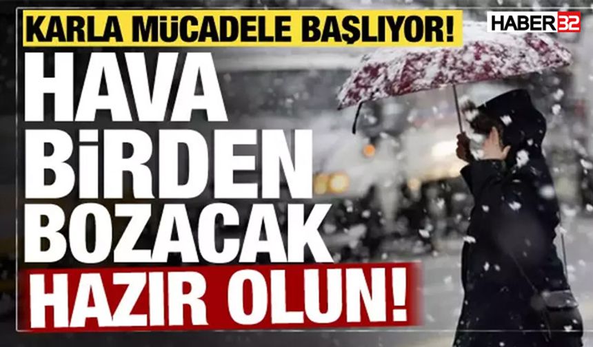 Meteoroloji 7 İli Uyardı! Kuvvetli Yağış Ve Kar Kapıda