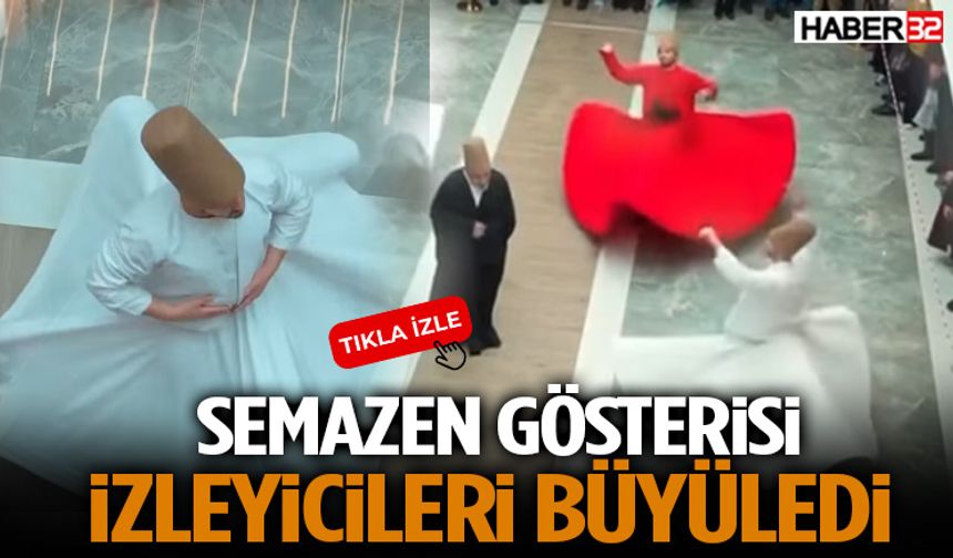 Avm’de Semazen Gösterisi Mest Etti