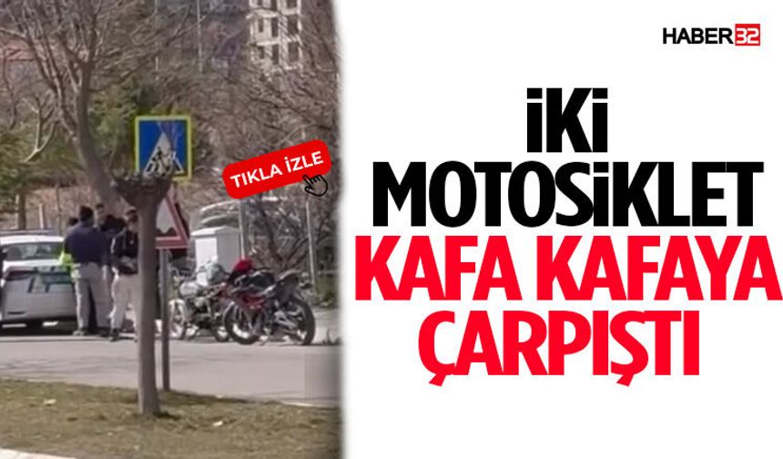 Zafer Mahallesi’nde İki Motosiklet Çarpıştı
