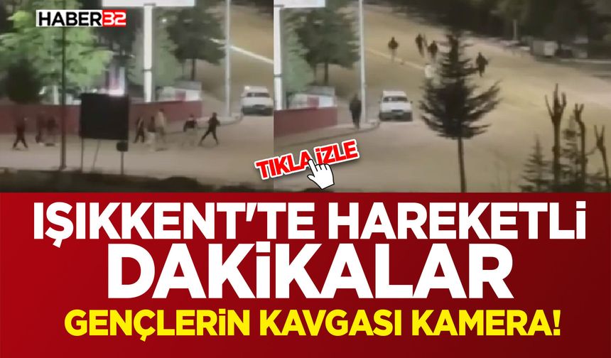 Işıkkent’te Hareketli Dakikalar: Gençlerin Kavgası Kamerada!