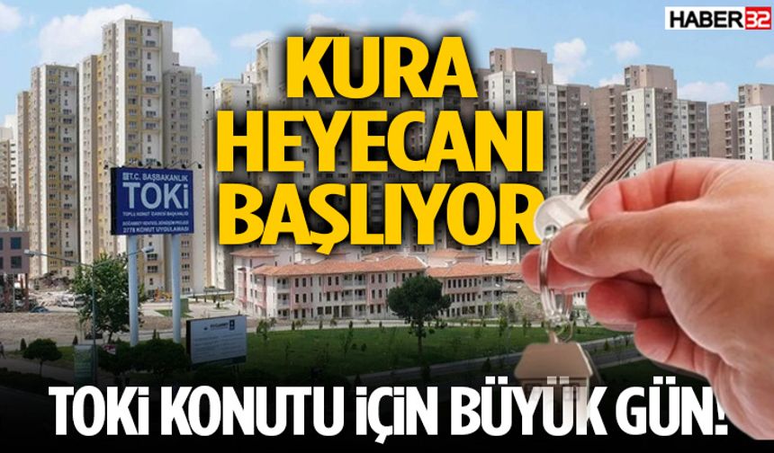Isparta’da Toki Konutu İçin Büyük Gün! Kura Heyecanı Başlıyor
