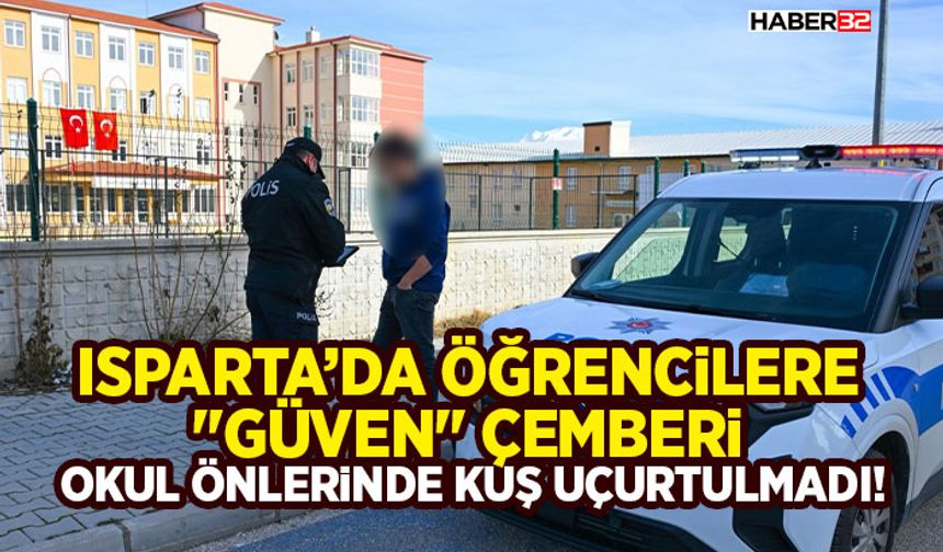 Isparta’da Öğrencilere "Güven" Çemberi