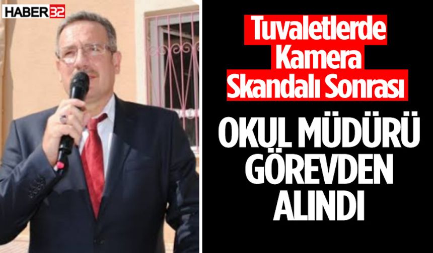 Tuvalet Skandalı Sonrası Okul Müdürü Görevden Alındı!