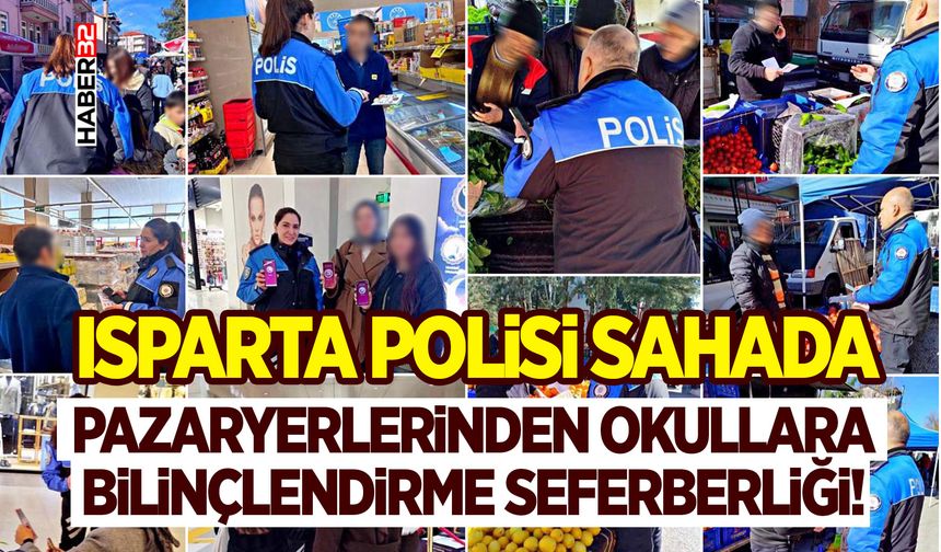 Pazaryerlerinden Okullara Bilinçlendirme Seferberliği!