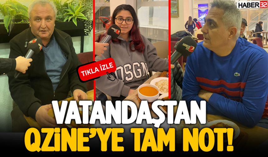 Vatandaştan Qzine’ye Tam Not!