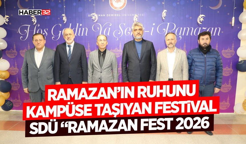 SDÜ “Ramazan Fest 2026