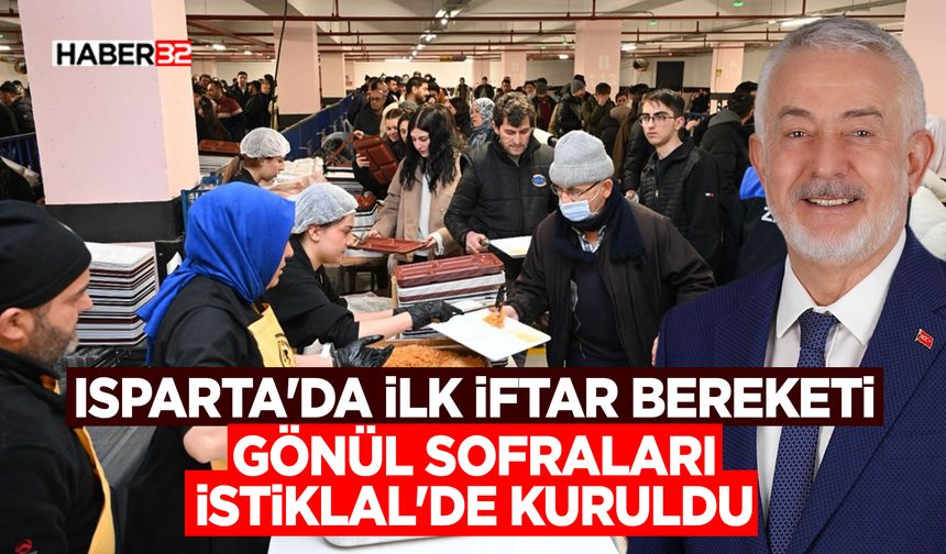 Gönül Sofraları İstiklal’de Kuruldu