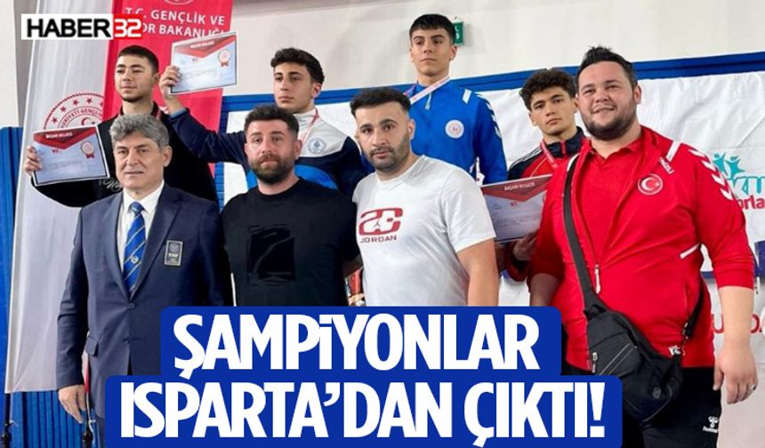 Şampiyonlar Isparta’dan Çıktı!