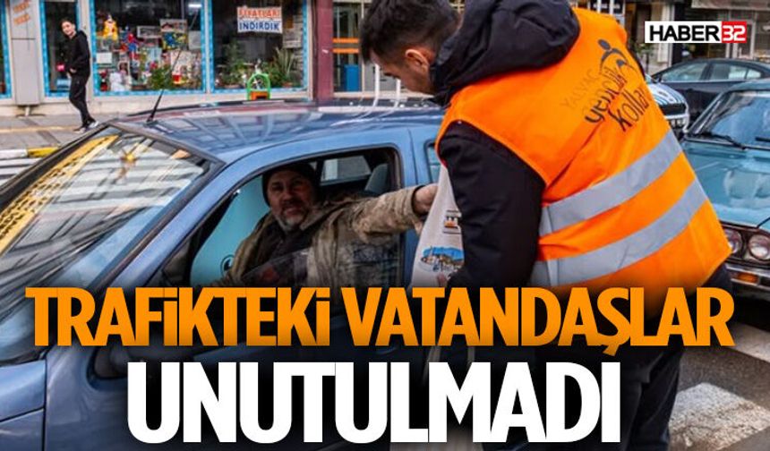 Yalvaç’ta İftara Dakikalar Kala Anlamlı Destek