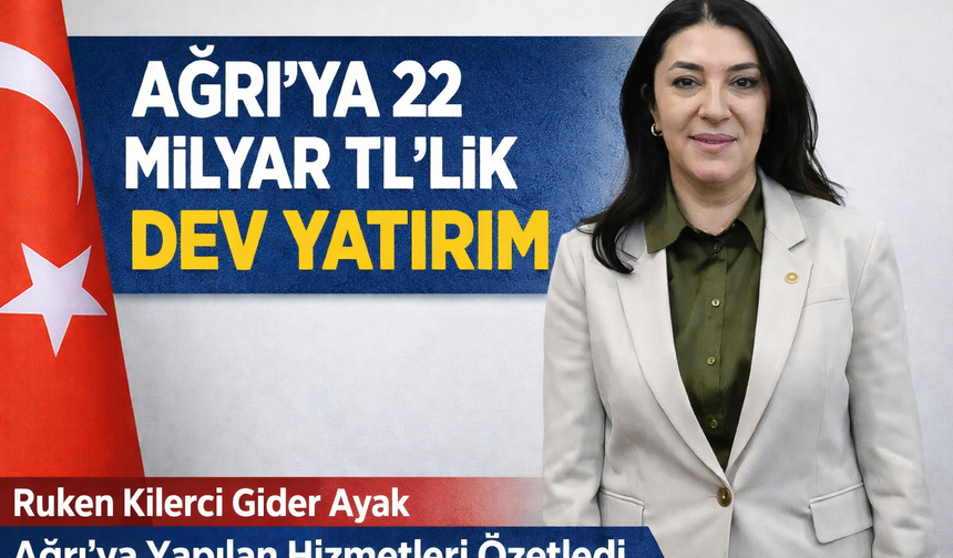“Ağrı’ya Hizmet, Tarıma Bereket”: Ruken Kilerci Gider Ayak Ağrı’ya Yapılan Dev Yatırımları Anlattı